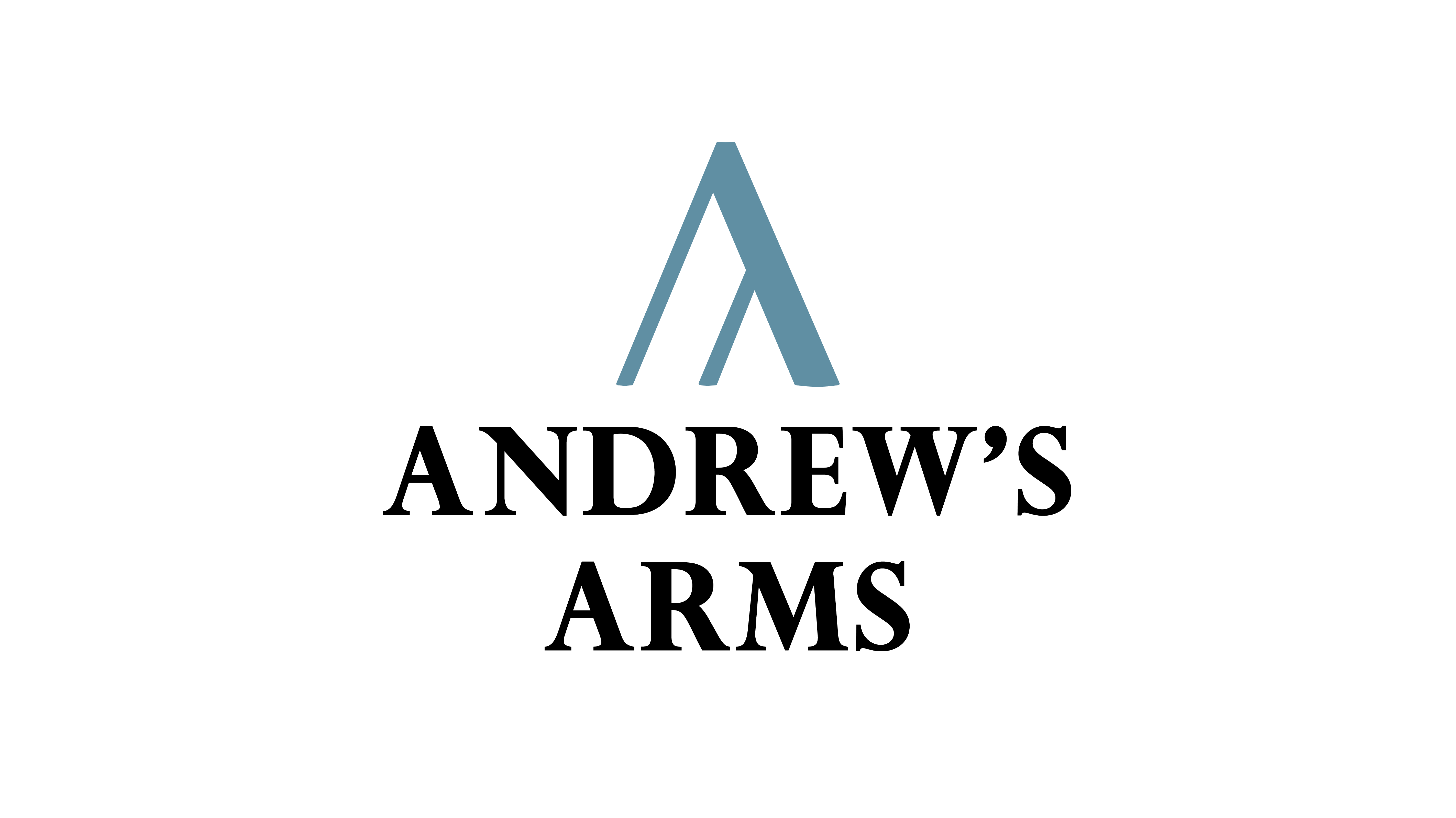 A blue upward-pointing arrow centered on a black background.